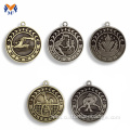 Vintage medals metal antique silver bronze medal
